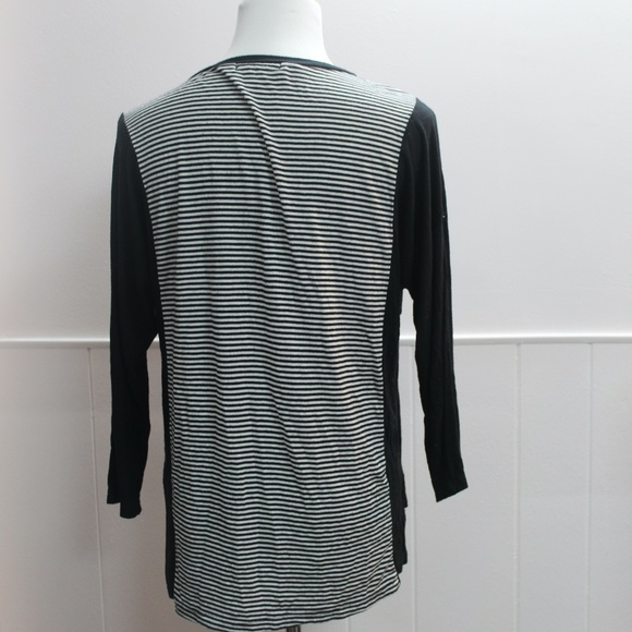 🎀3/$30 Monteau Striped Long Sleeve Top - Picture 3 of 3